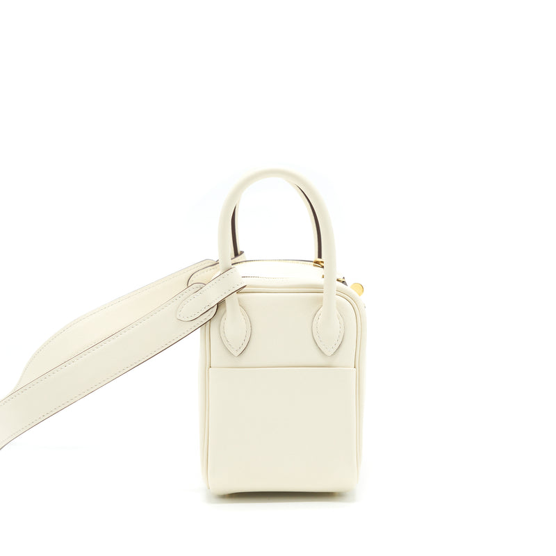 Hermes Mini Lindy Swift Nata GHW Stamp Z
