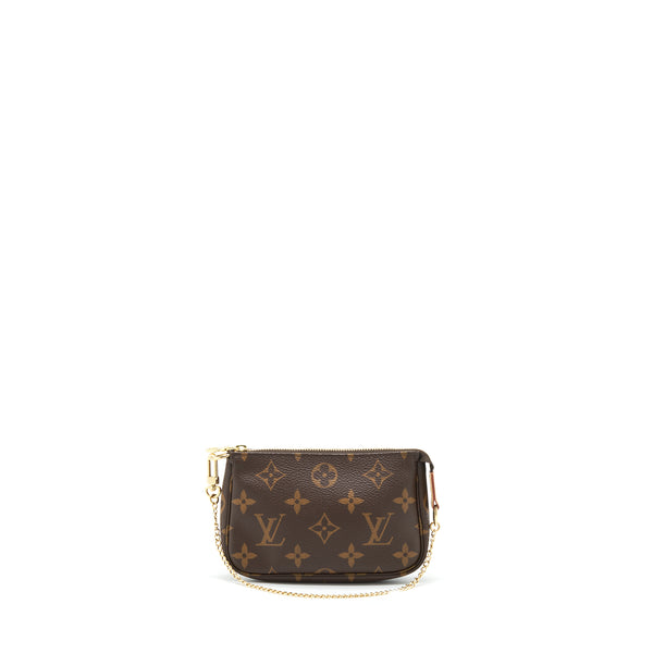 Louis Vuitton Mini Pochette Accessories Year 2020 Monogram Canvas