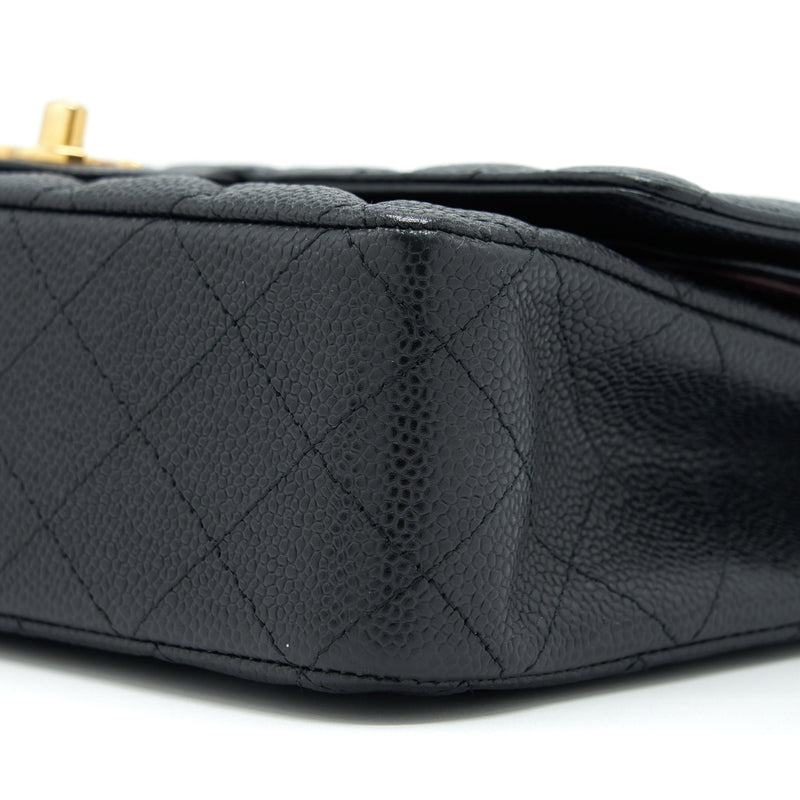 Chanel Medium Classic Double Flap Bag Caviar Black GHW