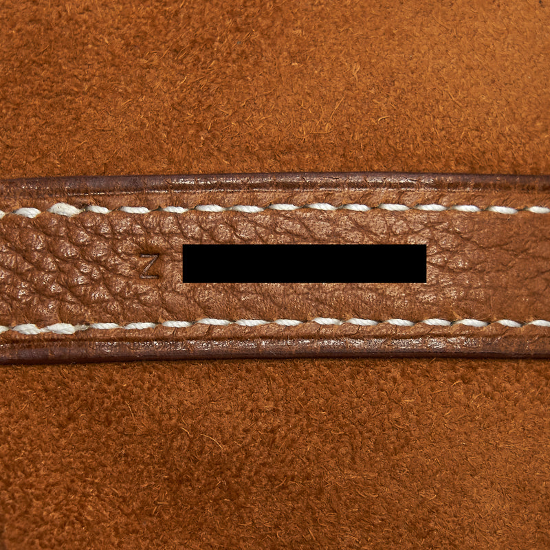 Hermes picotin 18 Lock bag Barenia Faubourg Calfskin Gold SHW stamp Z