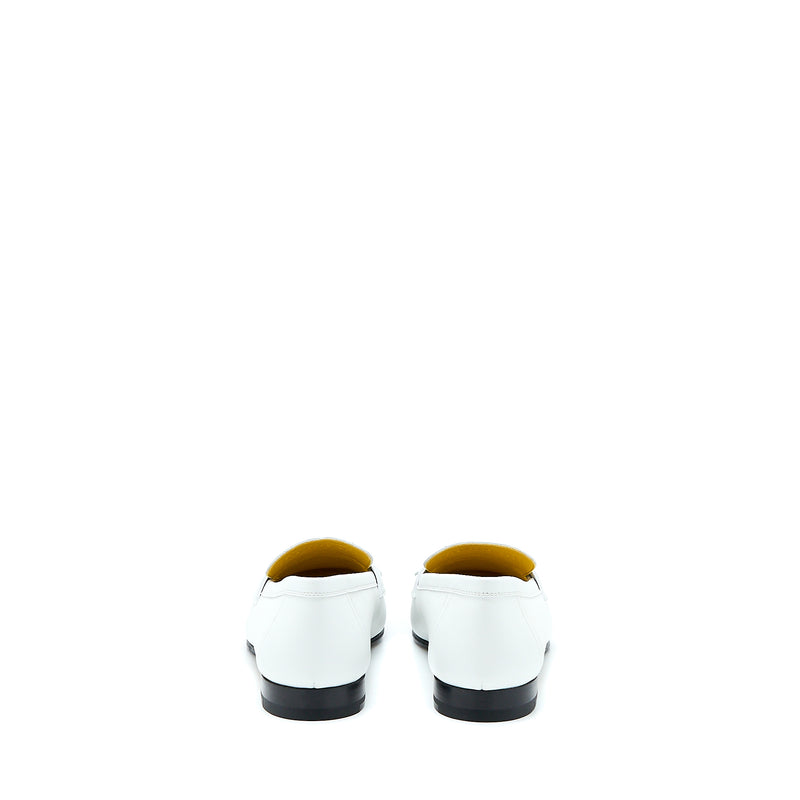 Hermes Size 38 Royal Loafer Blanc SHW