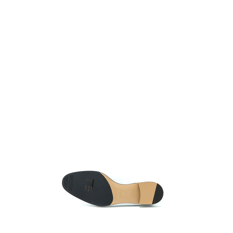 Hermes Size 38 Royal Loafer Blanc SHW