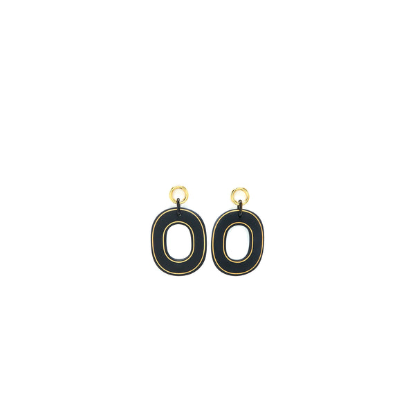 Hermes Boucles D'oreilles Kara Précieux Earrings Gold Tone