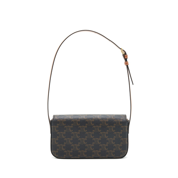 Celine Triomphe Shoulder Bag GHW
