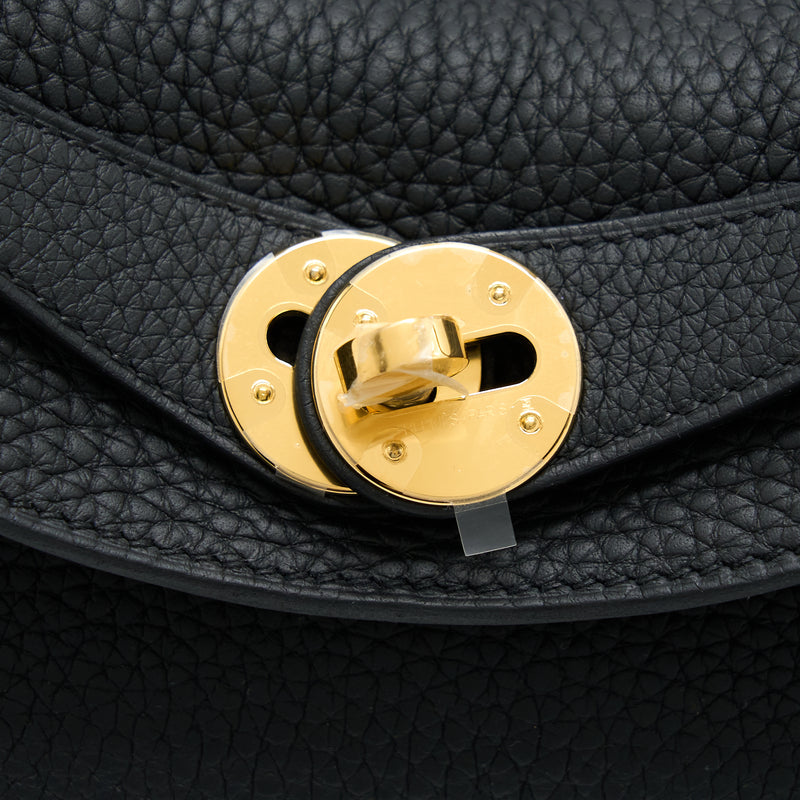 Hermes Lindy 26 Clemence Black GHW Stamp U