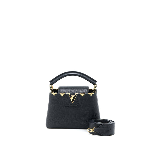 Louis Vuitton Capucines Mini Taurillon Limited Edition Black GHW (New Version)