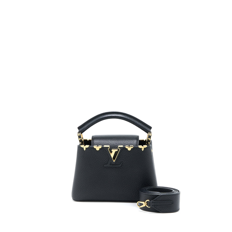 Louis Vuitton Capucines Mini Taurillon Limited Edition Black GHW (New