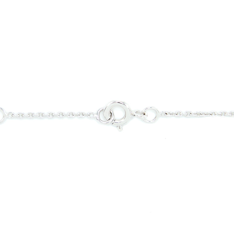 Hermes Finesse Necklace White Gold With Diamonds