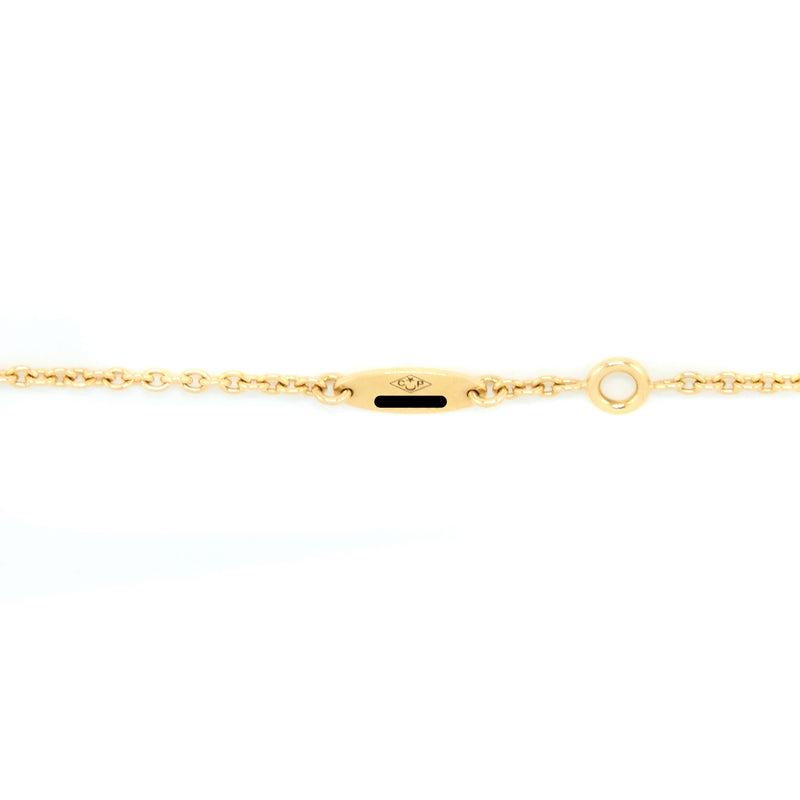 Dior Rose Des Vents Bracelet Yellow Gold Semi Precious Stone Diamond