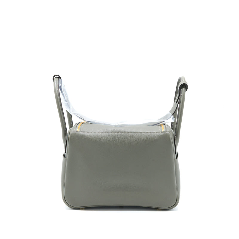 Hermes Lindy 26 Evercolor 0L Gris Meyer GHW Stamp U