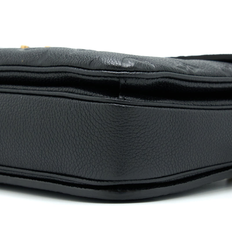 Louis Vuitton Pochette Métis Monogram Empreinte Black GHW