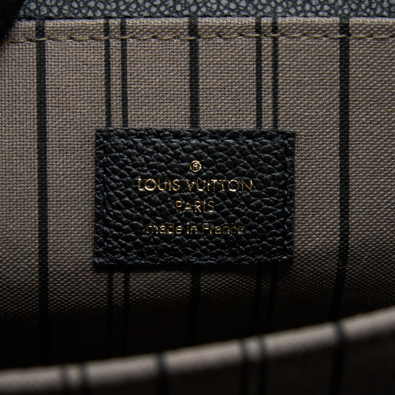 Louis Vuitton Pochette Métis Monogram Empreinte Black GHW
