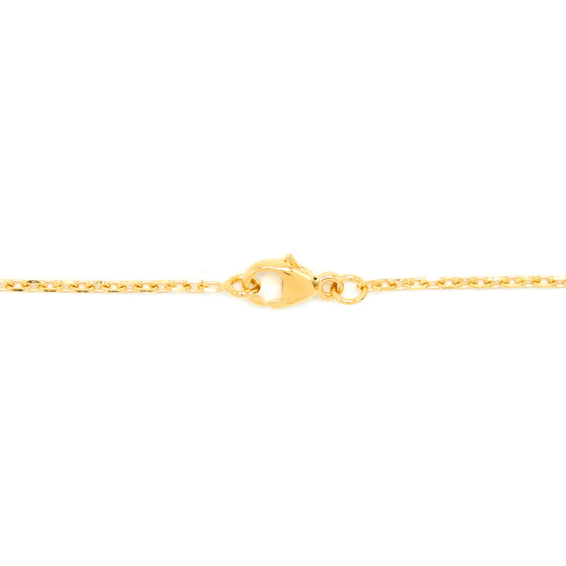 Hermes Mini Pop H Pendant Blanc GHW