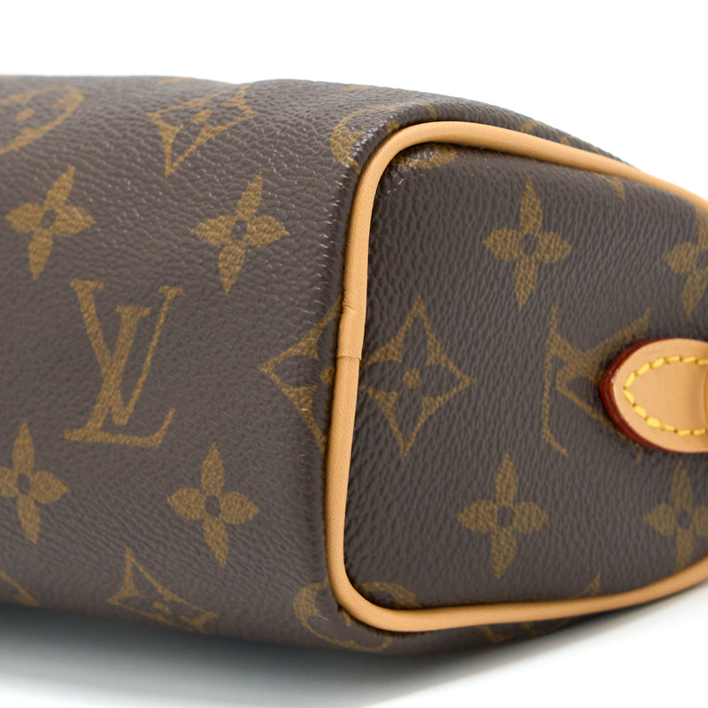 Louis Vuitton New Version Nano Speedy Monogram Canvas GHW
