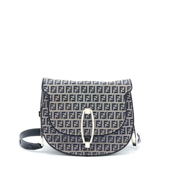Fendi Vintage FF Logo Crossbody Bag SHW