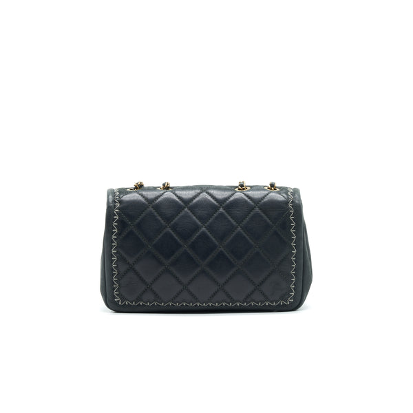 Chanel Suede Calfskin Mini Flap Bag