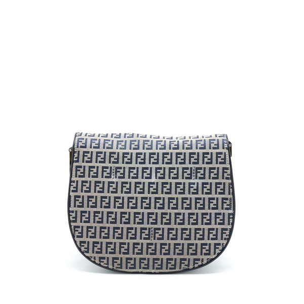 Fendi Vintage FF Logo Crossbody Bag SHW