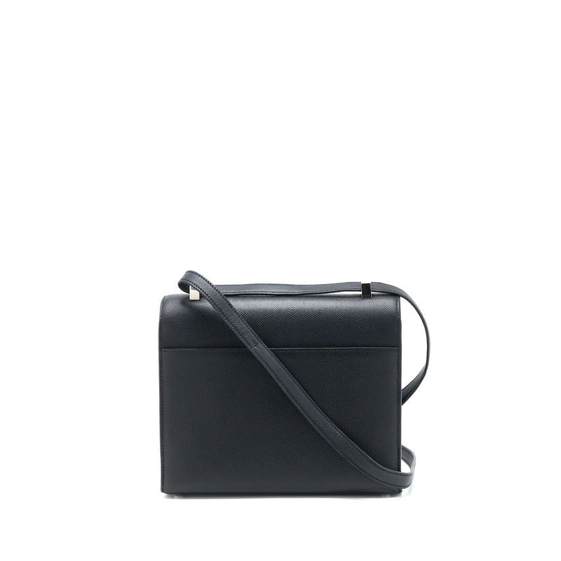 Hermes Sac Verrou 21 Epsom Black SHW Stamp A