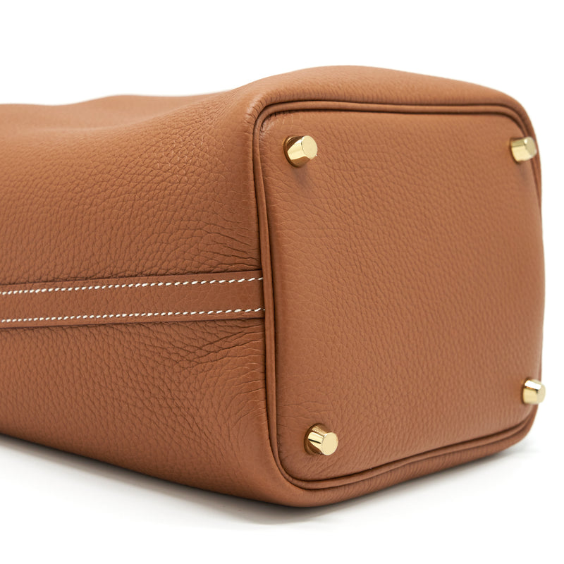 Hermes Picotin 18 Lock Bag Gold GHW Stamp U