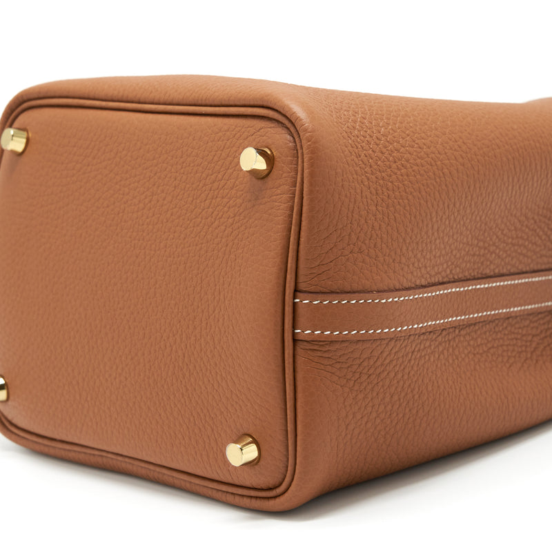 Hermes Picotin 18 Lock Bag Gold GHW Stamp U
