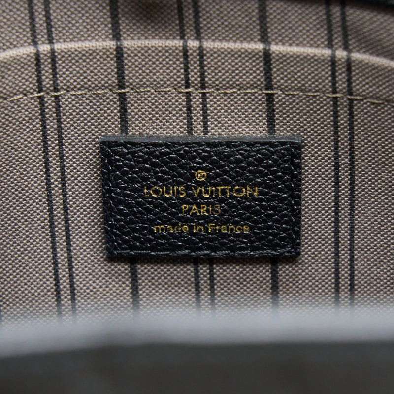 Louis Vuitton Montaigne BB Monogram Emprenite Black GHW