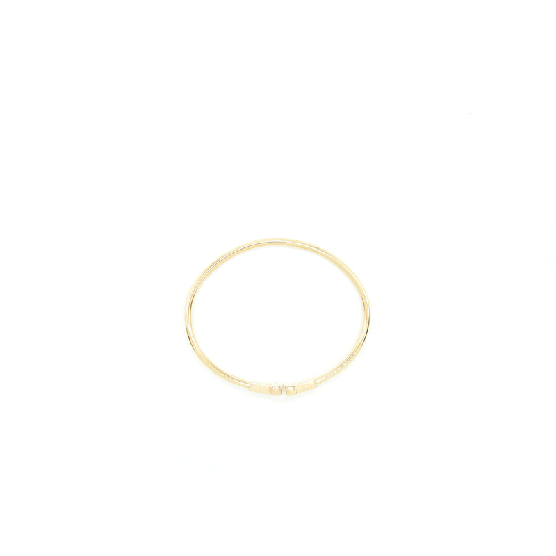 Tiffany Wire Bracelet 18K Gold size Small