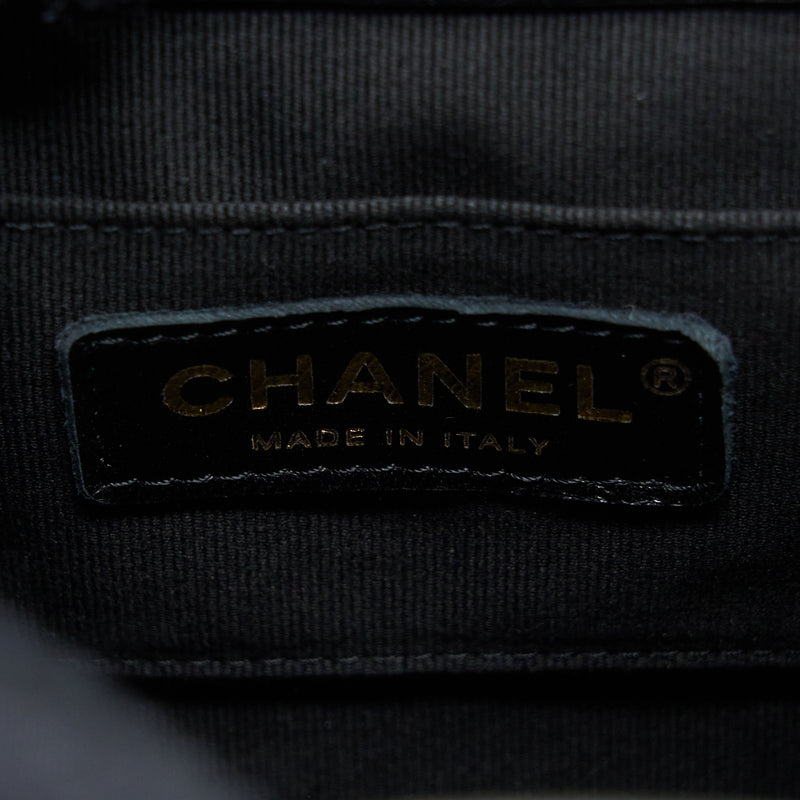 Chanel Duma Mini Backpack Black LGHW (Microchip)