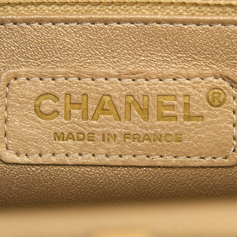 Chanel Timeless Clutch Caviar Gold Brushed GHW