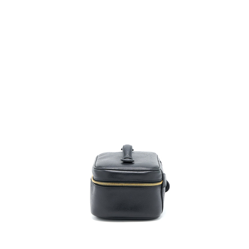 Chanel Vintage Vanity Case Caviar Black GHW
