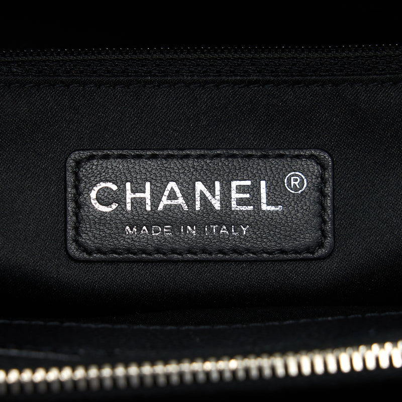 Chanel Grand Shopping Tote Bag Caviar Black SHW