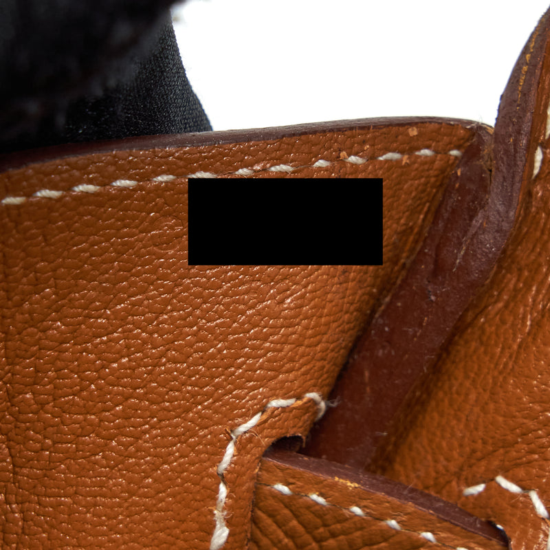 Hermes Birkin 30 Epsom Gold SHW Stamp C