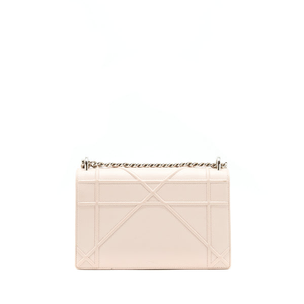 Dior Medium Diorama bag Grained Calfskin light pink SHW