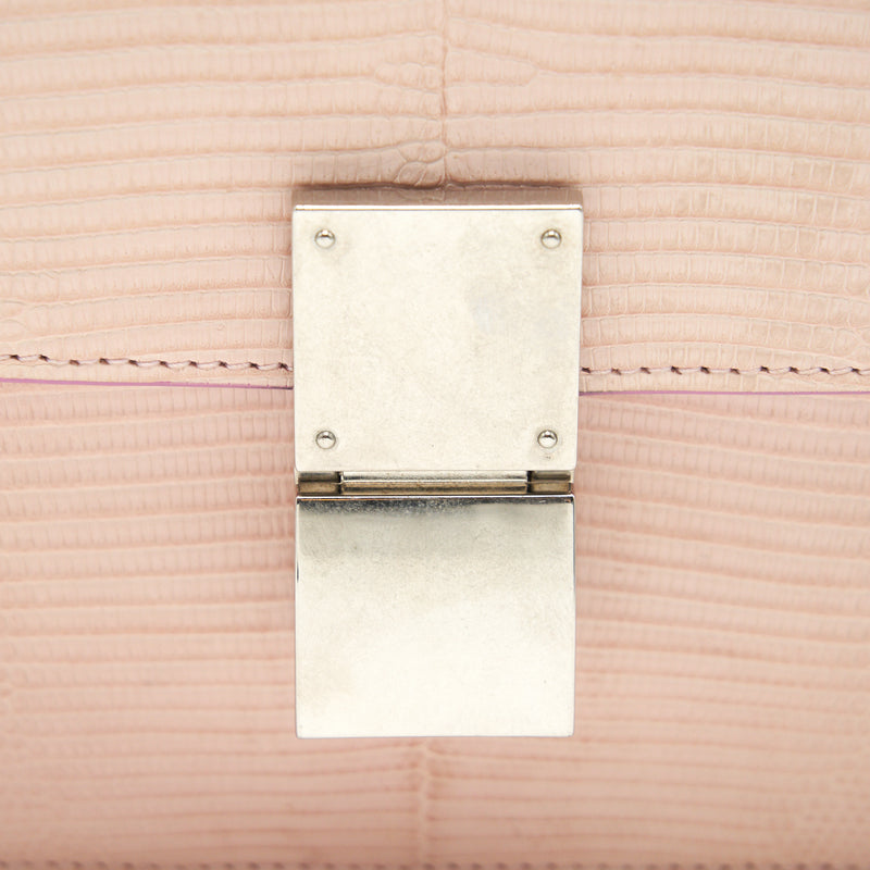 Celine Classic Bag in Lizard Light Pink