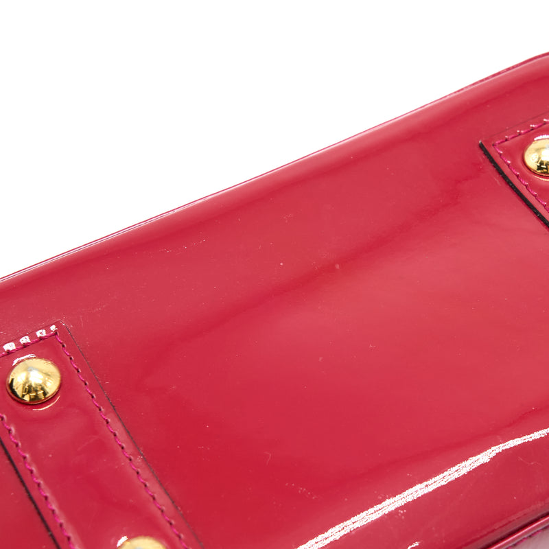Louis Vuitton Alma BB Vernis Rose Indian GHW