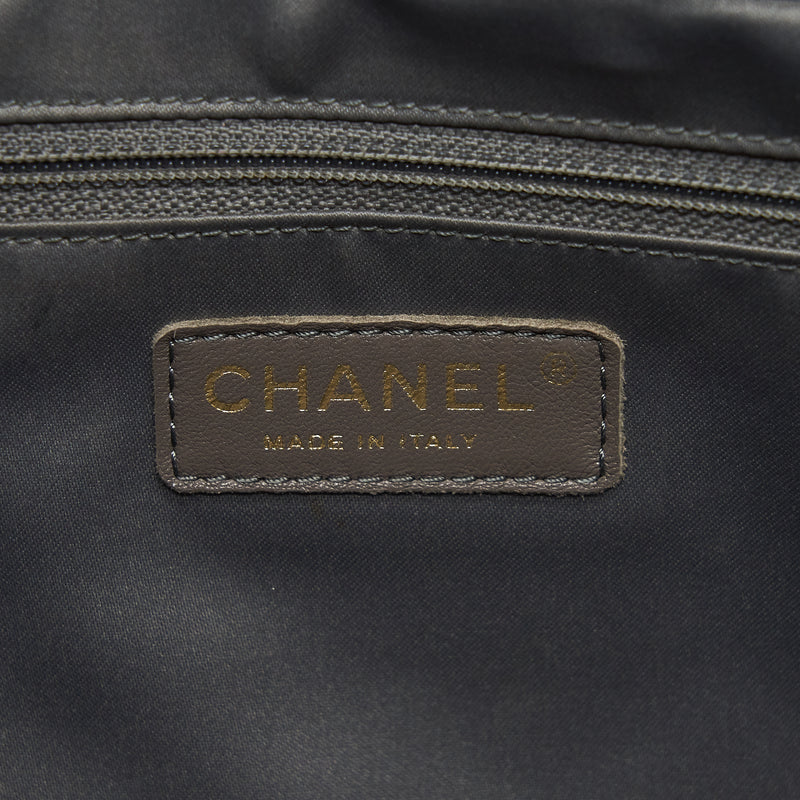 Chanel Grand Shopping Tote XL Caviar Navy Blue GHW