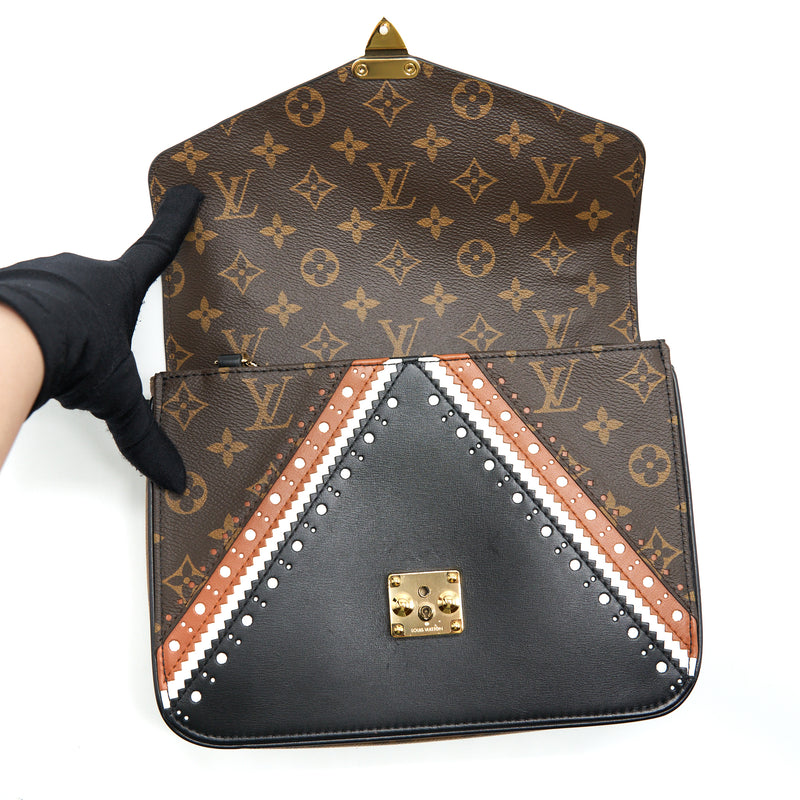 Louis Vuitton Pochette Métis Limited Edition Brogue GHW