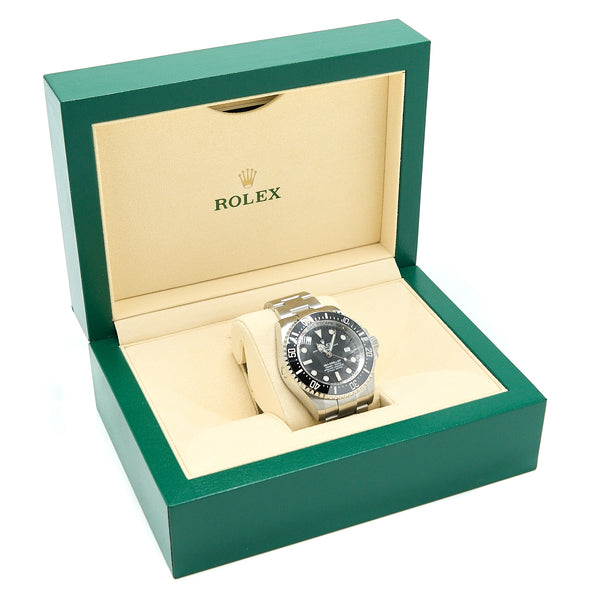 Rolex Sea-Dweller Deepsea 44mm Stainless Steel Black Dial Model 126660-0001