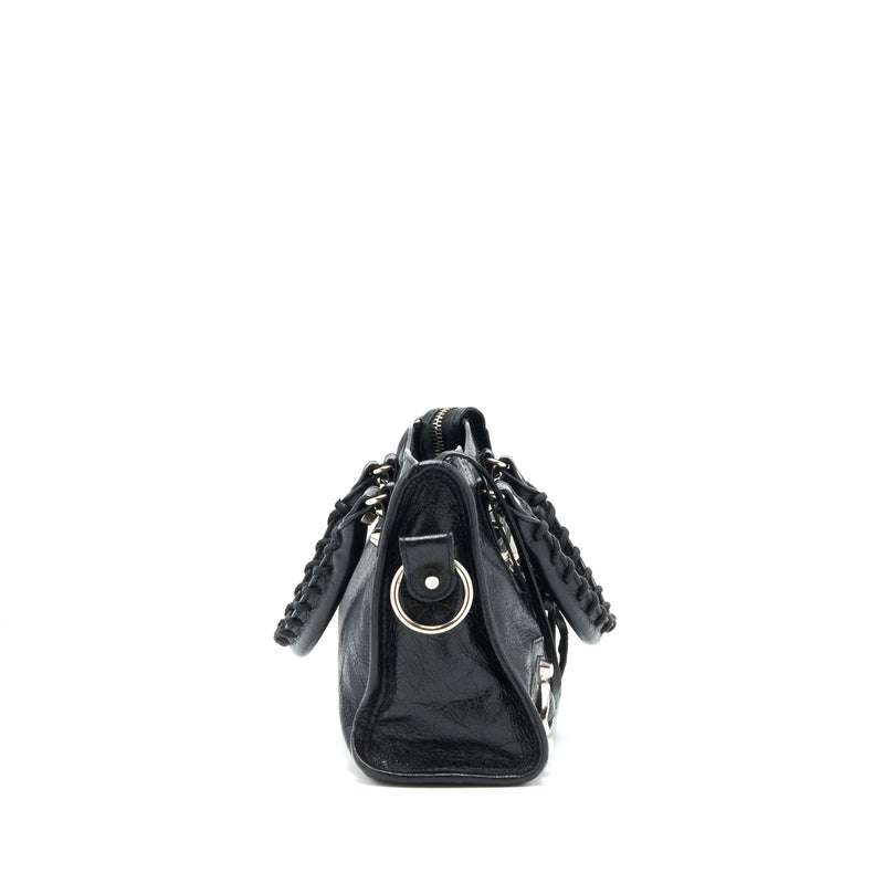 Balenciaga Mini City Crossbody Bag Black SHW