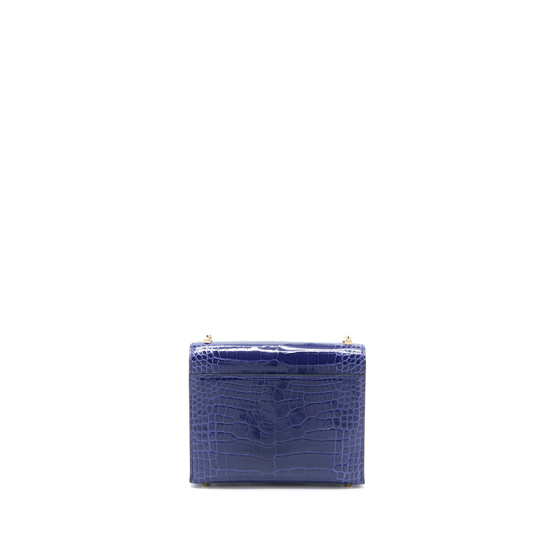 Hermes Verrou Crocodile Clutch Bag