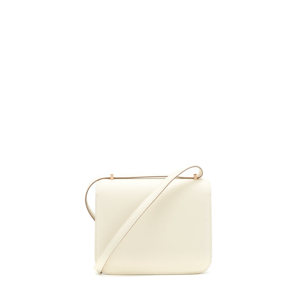 Hermes constance mini Epsom Craie RGHW Stamp Z