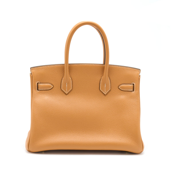 Hermes Birkin 30 Novillo 1H Toffee GHW Stamp D