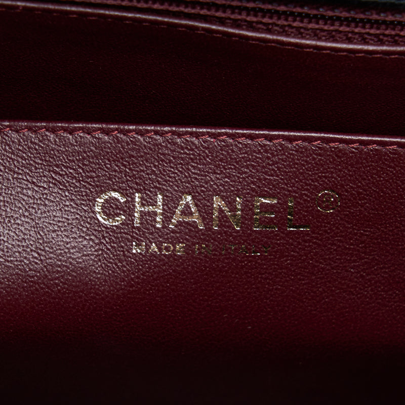 Chanel Maxi Classic Flap Bag Lambskin Black GHW
