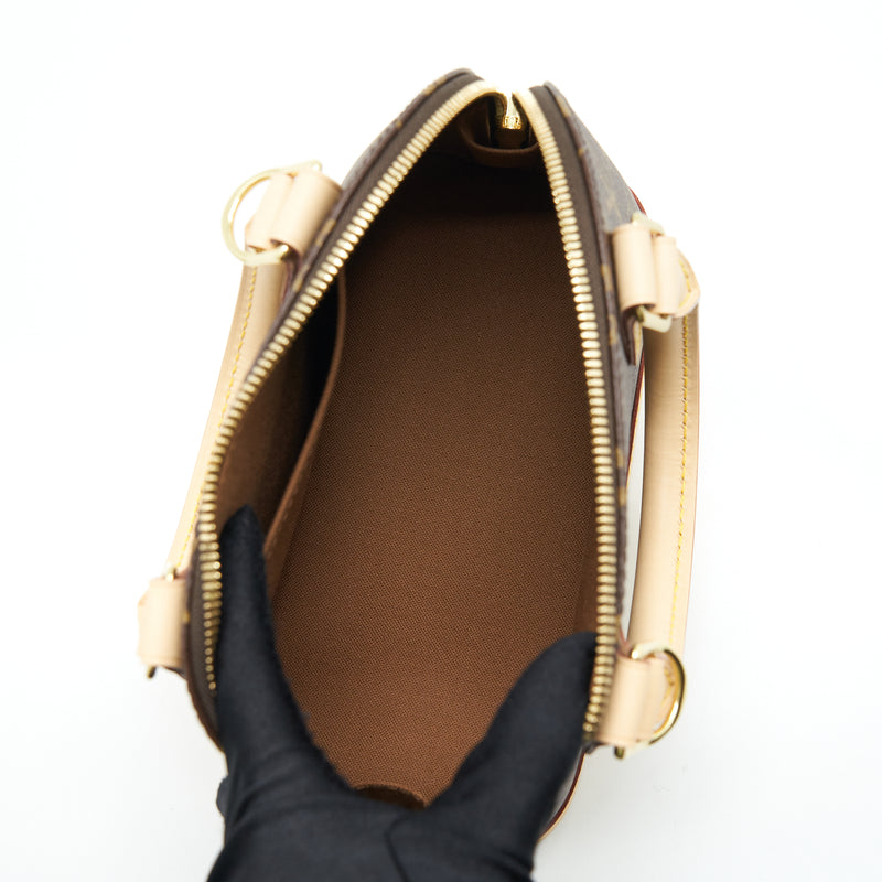 Louis Vuitton Alma BB Monogram Canvas GHW