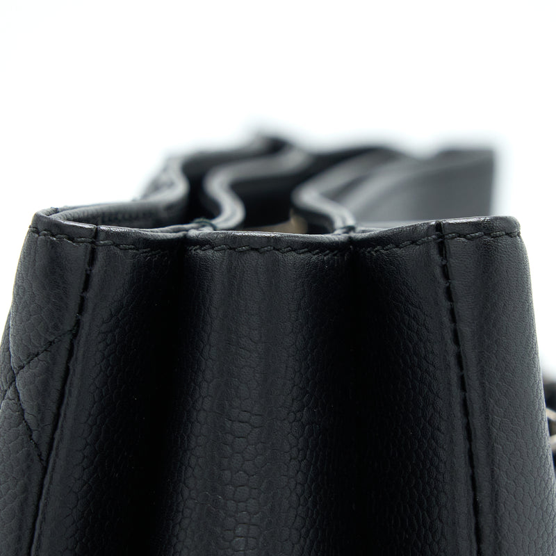 Chanel Urban Companion Tote Bag Caviar Black Ruthenium Hardware