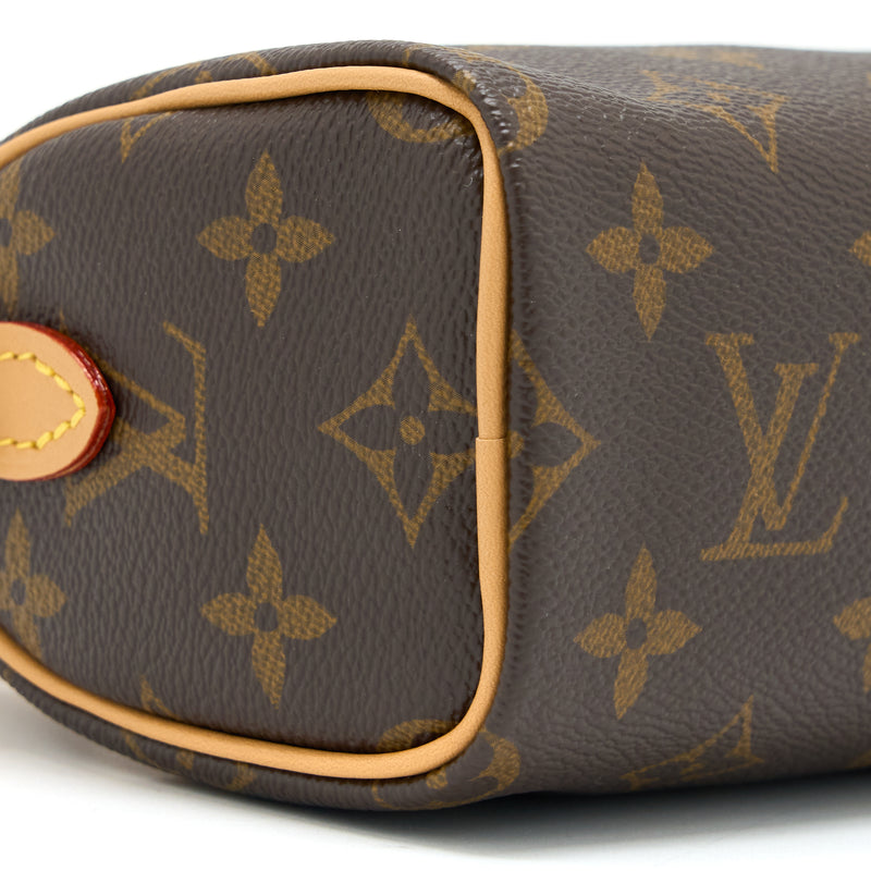 Louis Vuitton Nano Speedy New Version Monogram Canvas GHW