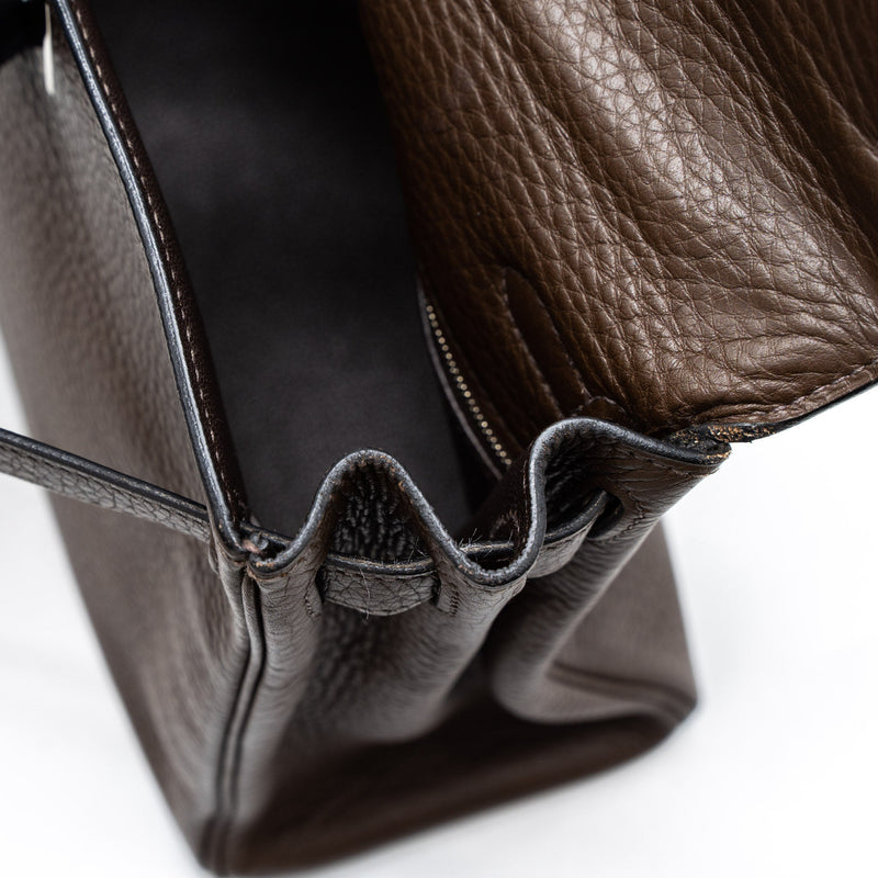 Hermes Kelly 28 Clemence Brown SHW Stamp Square L