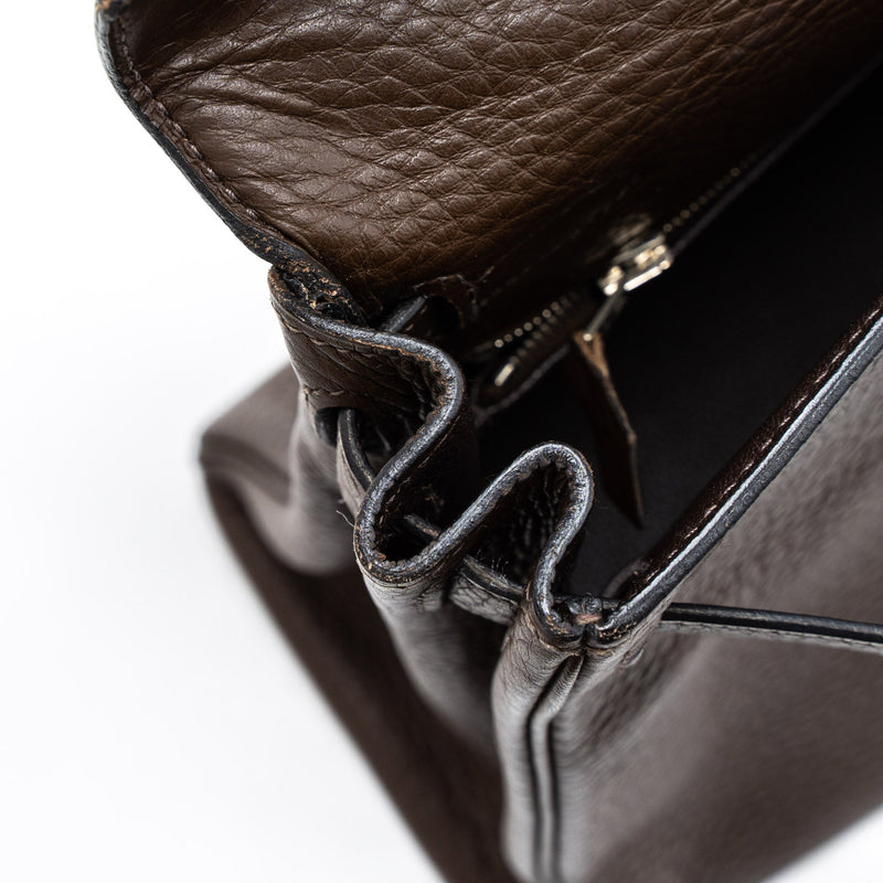 Hermes Kelly 28 Clemence Brown SHW Stamp Square L