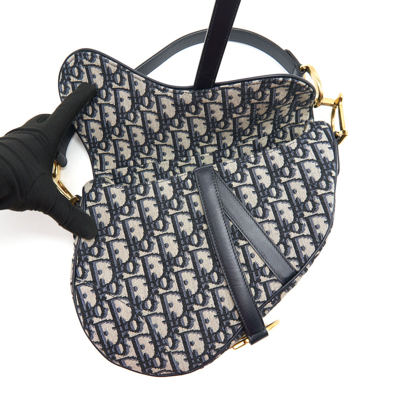 Dior Oblique Medium Saddle Bag