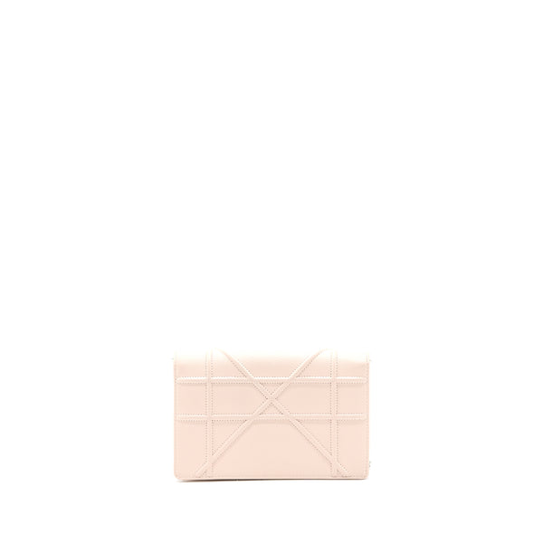 Dior Diorama Wallet On Chain Calfskin Light Pink SHW