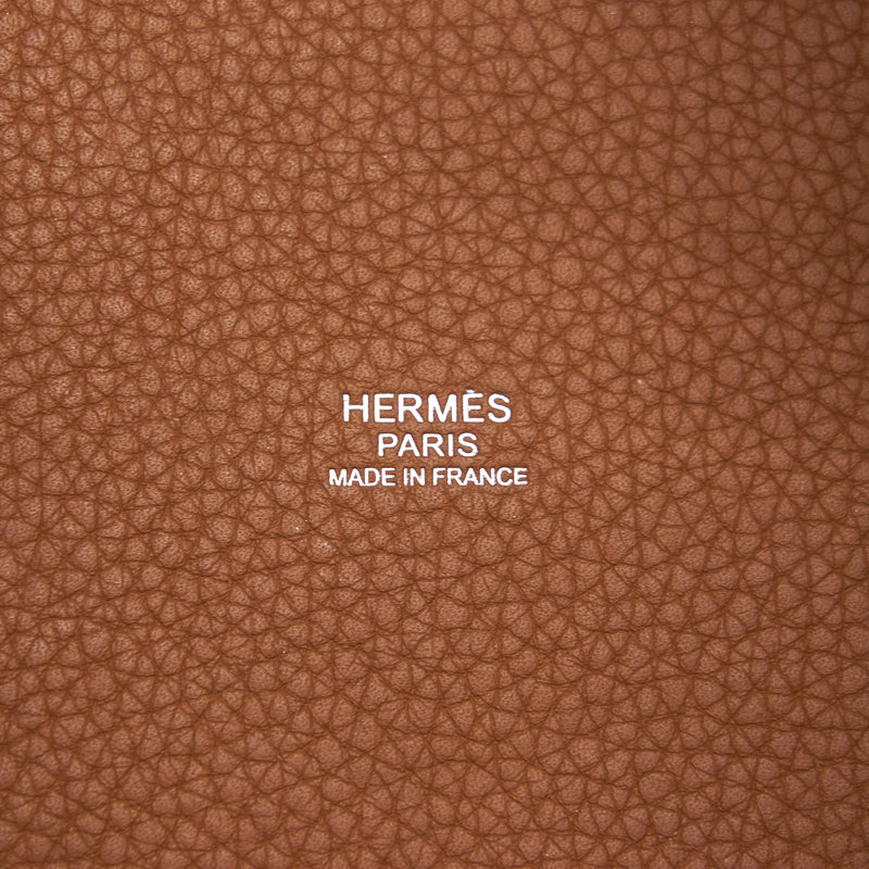 Hermes picotin18 Gold with SHW Stamp X
